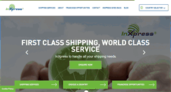 Desktop Screenshot of inxpress.com