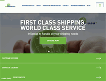 Tablet Screenshot of inxpress.com